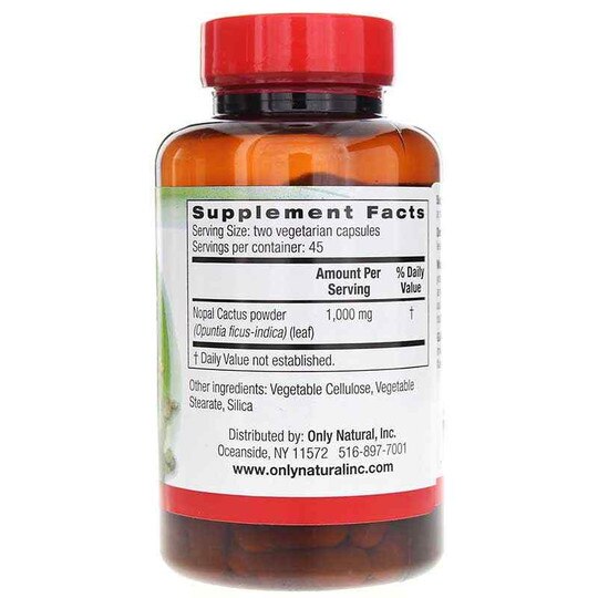 Nopal Cactus 1000, 90 Veg Capsules, ONT