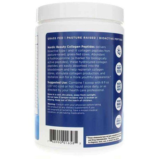 Nordic Beauty Collagen Peptides, 10.6 Oz, NRN