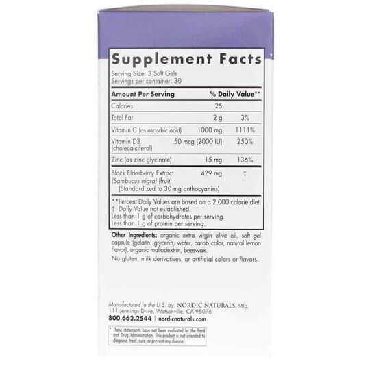 Nordic Immune Daily Defense, 90 Softgels, NRN