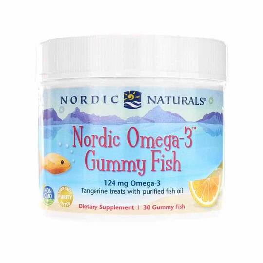 Nordic Omega-3 Gummy Fish, 30 Gummies, NRN