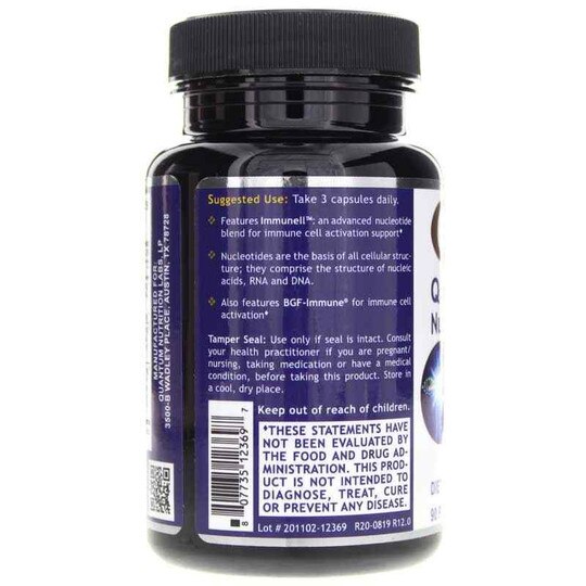 Nucleotide Complex, 90 Veg Capsules, QNL