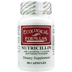 Nutricillin with Lactoferrin, Lysozyme and Nutrient Synergists