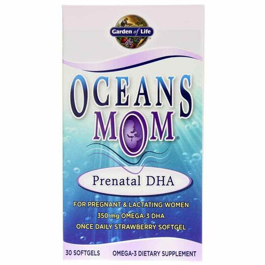 Oceans Mom Prenatal DHA, 30 Softgels, GOL
