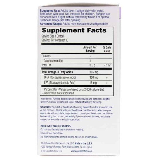 Oceans Mom Prenatal DHA, 30 Softgels, GOL