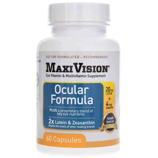 Ocular Formula, 60 Capsules, MXV