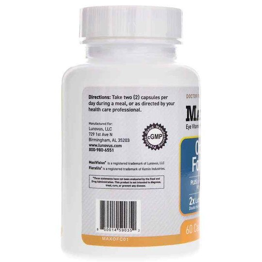 Ocular Formula, 60 Capsules, MXV