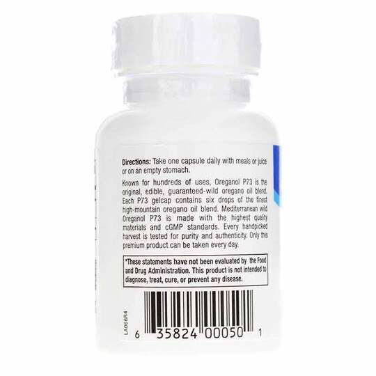 Oil of Wild Oregano Oreganol, 60 Gel Capsules, NAHS
