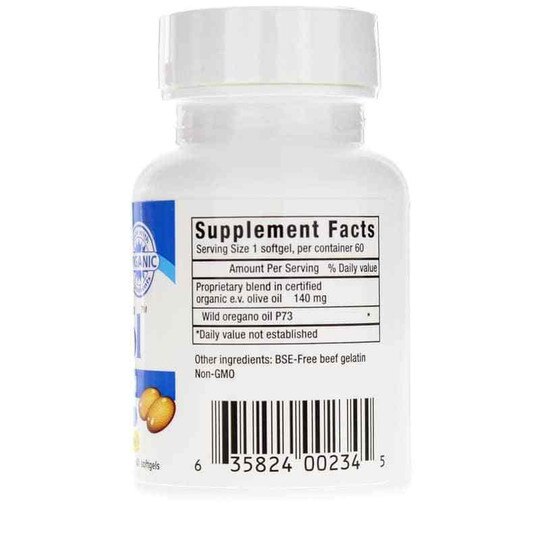 Oil of Wild Oregano Oreganol Super Strength, 60 Softge, NAHS