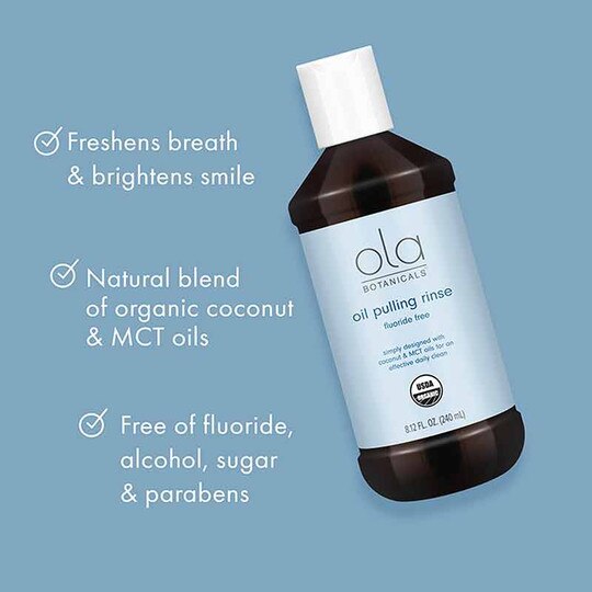 Oil Pulling Rinse Organic, 8.12 Oz, OBT