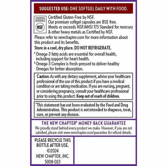 Omega-3 Complex, 30 Softgels, NHC
