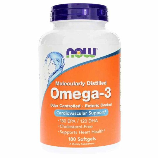 Omega-3 Enteric Coated, NOW