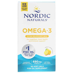 Omega-3 Fish Gelatin Softgels