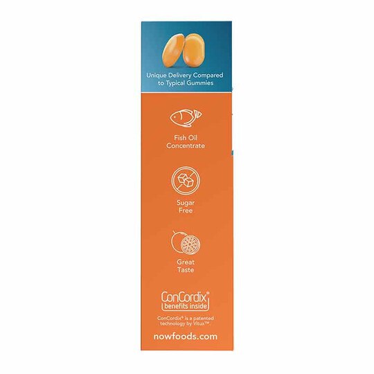 Omega-3 Fish Oil Gummy Chews, 36 Gummies, NOW
