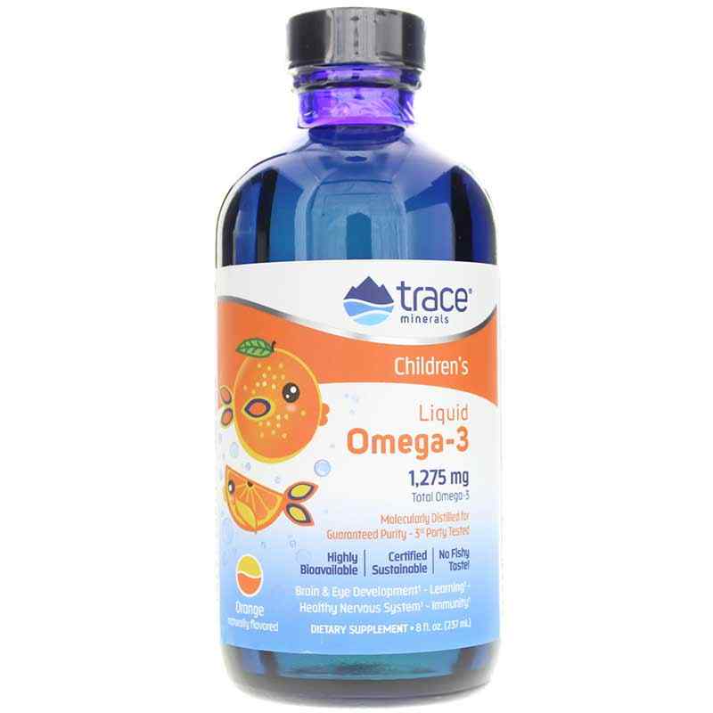 Omega3 Kid's Liquid, Trace Minerals Research