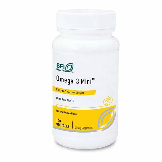 Omega-3 Mini Ultra-Pure Fish Oil, 100 Softgels, KL