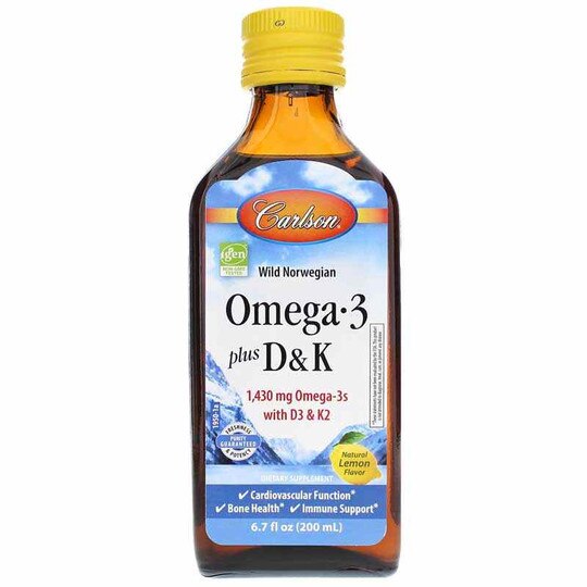 Omega-3 plus D & K, 6.7 Oz, CL