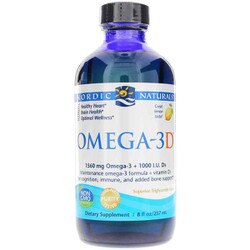 Omega-3D Liquid Lemon Flavor 1