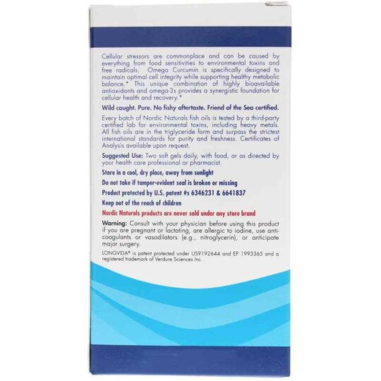Omega Curcumin, 60 Softgels, NRN