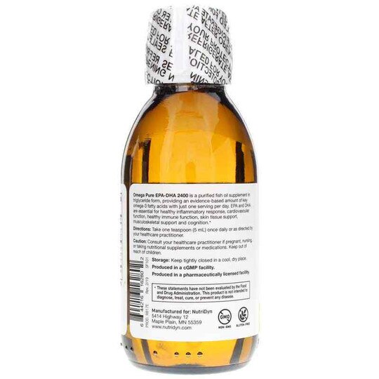 Omega Pure EPA-DHA 2400, 5 Oz, ND