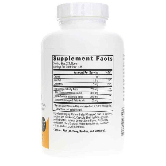 Omega Pure EPA-DHA 300, 270 Softgels, ND