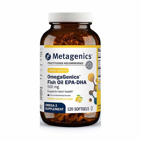 OmegaGenics Fish Oil EPA-DHA 500 mg, MGS