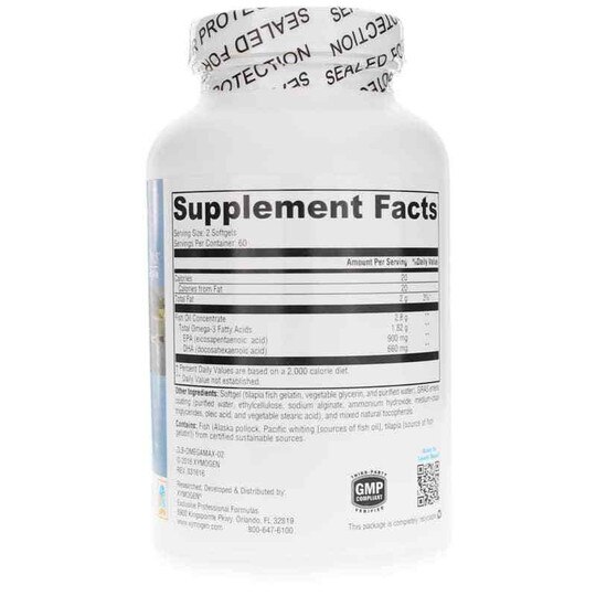 OmegaPure 780 EC, 120 Softgels, XYM