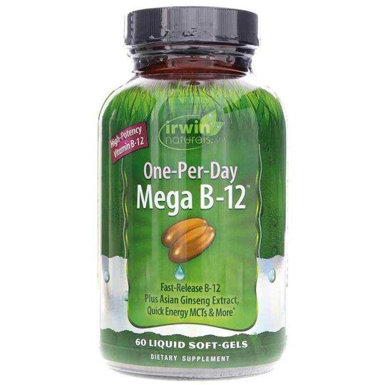 One-Per-Day Mega B-12, 60 Liquid Softgels, IRN