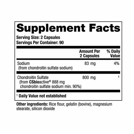 OptiFlex-C Chondroitin Sulfate, 180 Capsules, THGX
