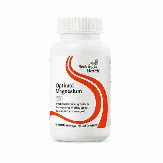 Optimal Magnesium 150 Mg, 100 Veg Capsules, SKH