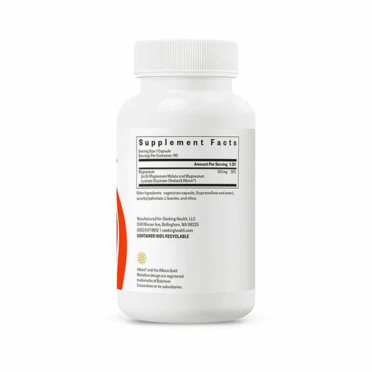 Optimal Magnesium 150 Mg, 100 Veg Capsules, SKH