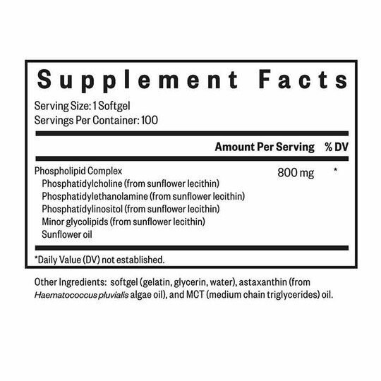 Optimal PC Phospholipid Complex, 100 Softgels, SKH