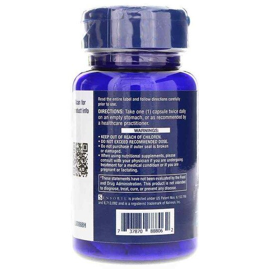 Optimized Ashwagandha Extract, 60 Veg Capsules, LFE