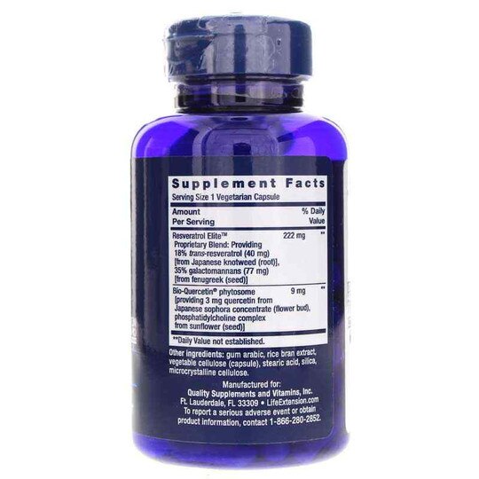 Optimized Resveratrol Elite, 60 Veg Capsules, LFE