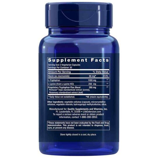 Optimized Tryptophan Plus, 90 Veg Capsules, LFE