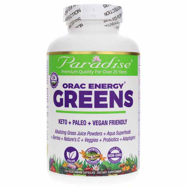 //新品未開封//Paradise ORAC Energy Greens 2個 Paradise ORAC Energy Greens Powder, Superfood Organic Veggie