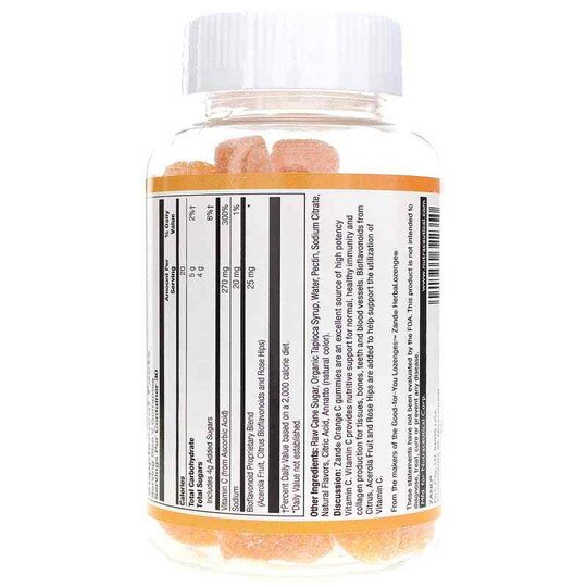 Orange C Immunity Gummies, 60 Gummies, ZND