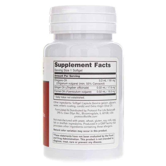 Oregano Oil, 90 Softgels, PFLB