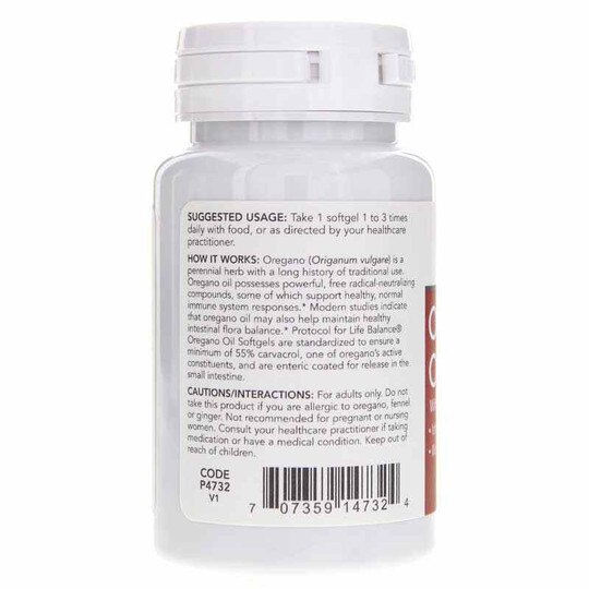 Oregano Oil, 90 Softgels, PFLB
