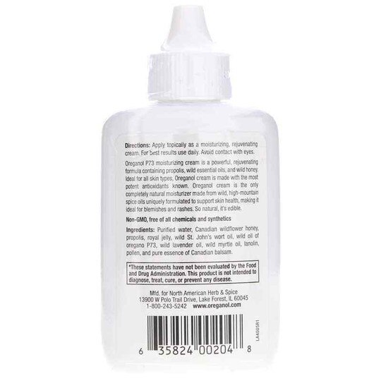 Oreganol P73 Cream, 2 oz, NAHS