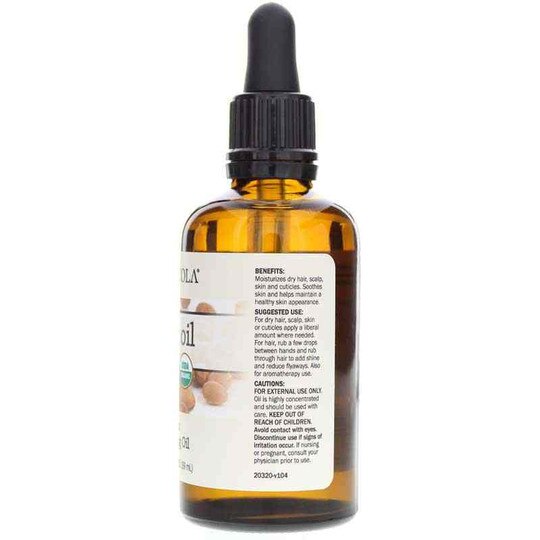Organic Argan Oil, 2 Oz, DRM