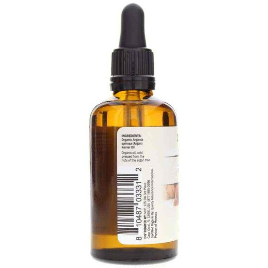 Organic Argan Oil, 2 Oz, DRM