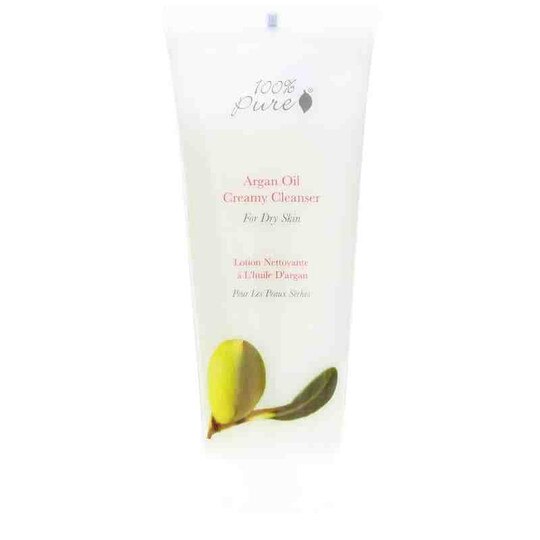 Organic Argan Oil Creamy Cleanser for Dry Skin, 3.4 Oz, 100P