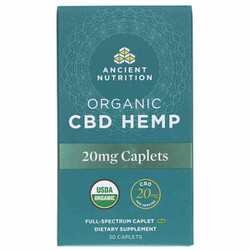 Organic CBD Hemp Caplets 20 Mg