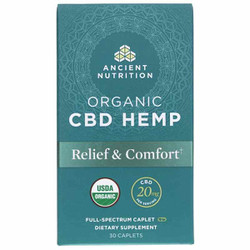 Organic CBD Hemp Relief & Comfort Caplets 20 Mg