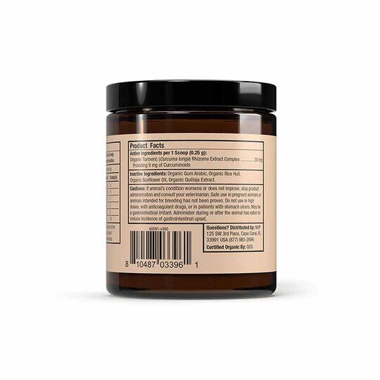 Organic Curcumin for Dogs & Cats, 2.64 Oz, BW