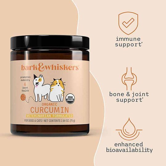 Organic Curcumin for Dogs & Cats, 2.64 Oz, BW