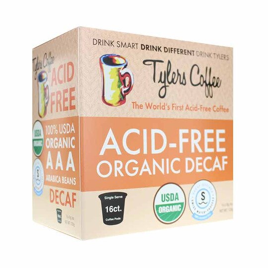 Organic Decaf Coffee Single Serve, 16 Pods, TC