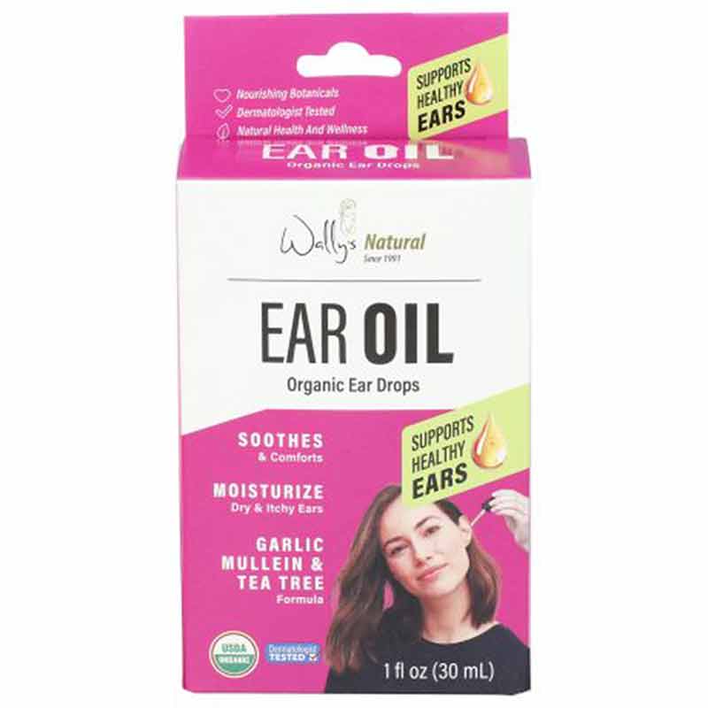 Organic Ear Oil, Wallys Natural Products
