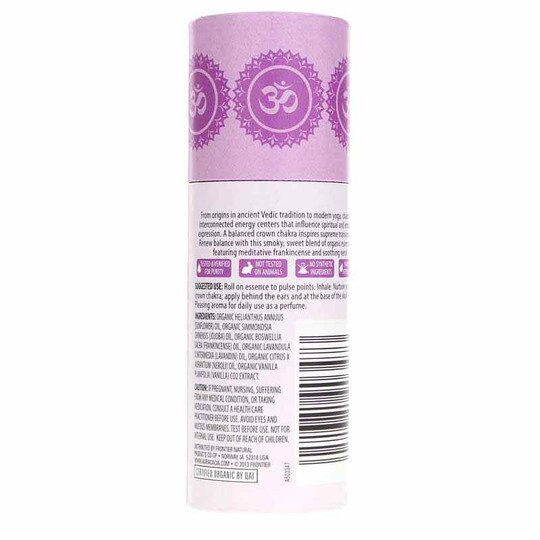 Organic Enlightening Crown Chakra Balancing Roll On, .31 Oz, AUC