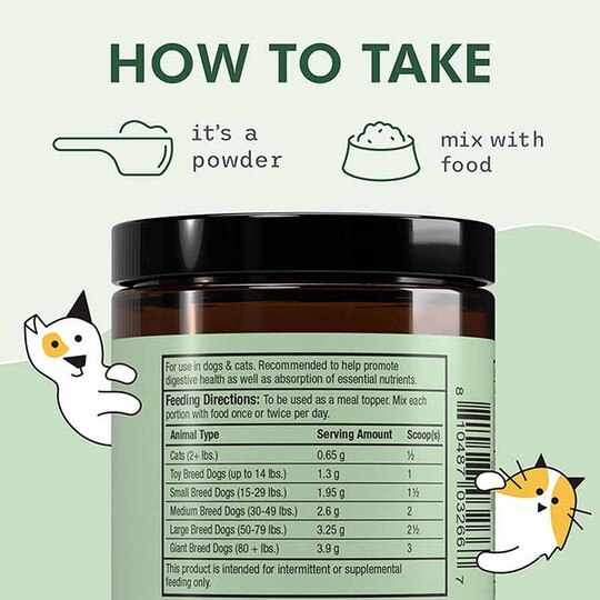 Organic Fermented Superfoods for Cats & Dogs, 2.75 Oz, DRM